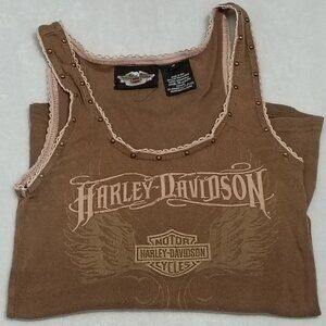 Women's Y2K Harley-Davidson Tank Size S.